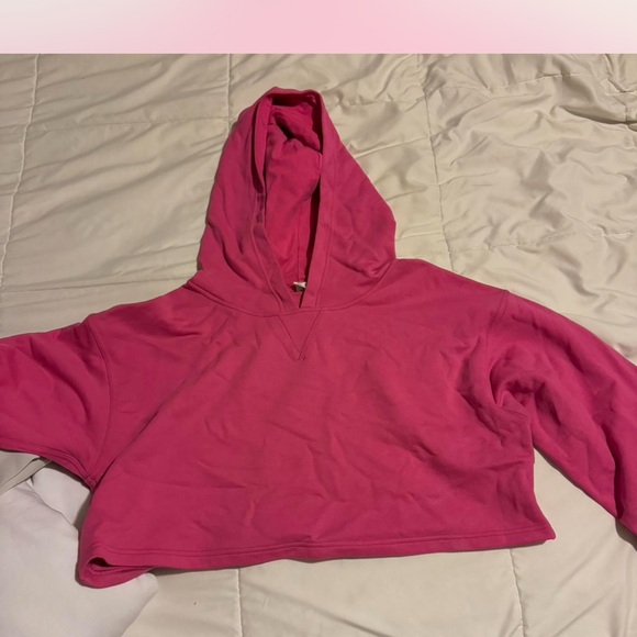 lululemon athletica Tops - Lululemon Athletica Vibrant Pink Hoodie